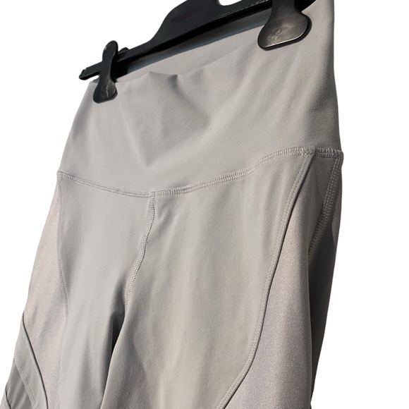 ALO | Women’s High Waisted Epic Mesh Legging - Sz Med - Light Grey - Picture 2 of 14